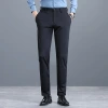 Men's 2022 autumn new fitted suit pants Business casual straight-leg formal men's suit pants details Picture